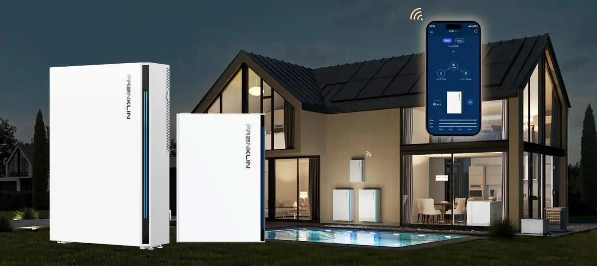 A FranklinWH home battery, the kind that could join Dominion's virtual power plant in Virginia