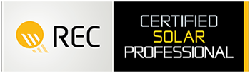 REC Certified Solar Professional badge
