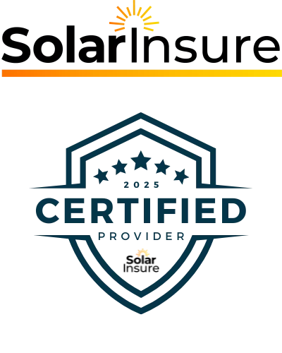 Solar Insure Logo & Certified Provider Badge