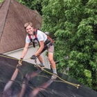Peter installing solar in VA