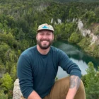 Jacob on a scenic overlook