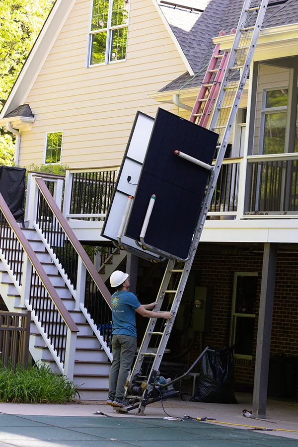 Installing high-quality REC solar panels in Virginia