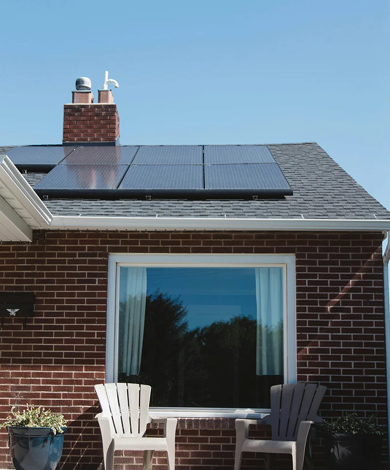 Solar panels generate SRECs, which can be sold for additional income