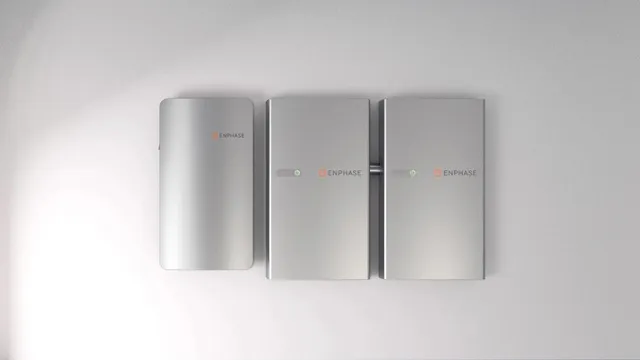 Enphase IQ Battery 5P installed in garage