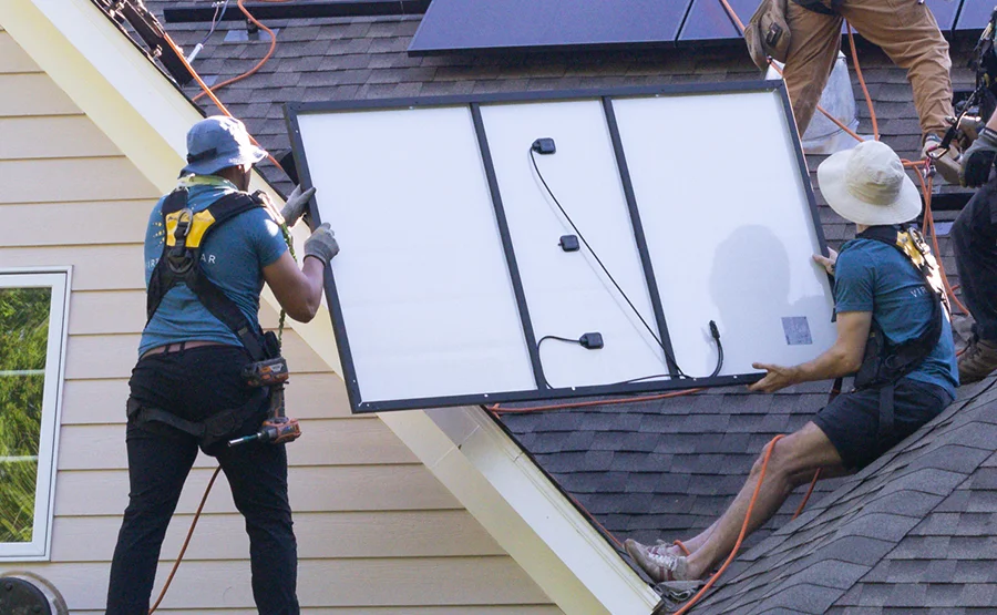 local solar installers with REC panel