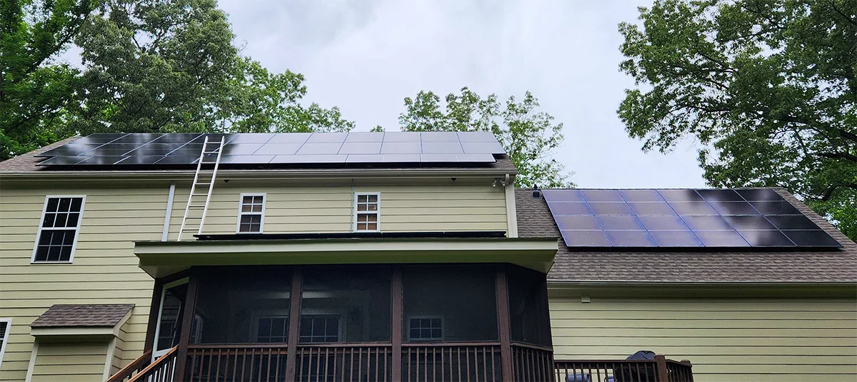 Solar panels can help keep your home cooler