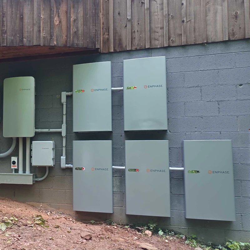 Enphase 5P batteries installed in Virginia