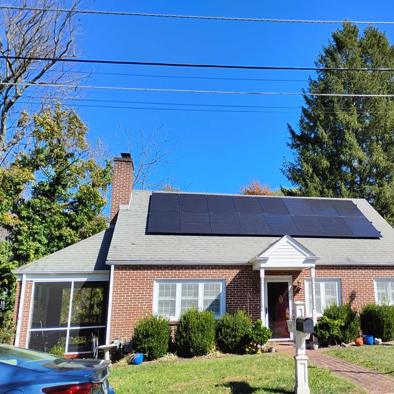 Rooftop solar in va, installed by Virtue Solar