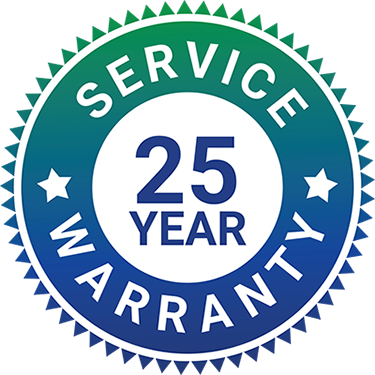 Virtue Solar has a 25-year service warranty
